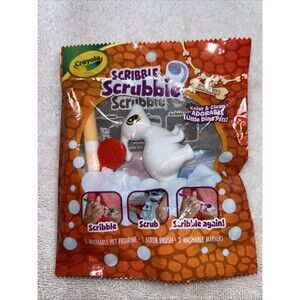 Crayola Scribble Scrubbie Dinosaur WALKER NEW Washable Pet Toy